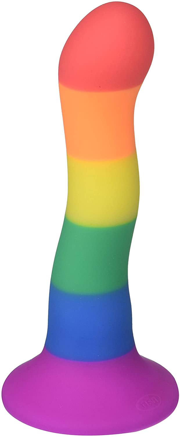 Colours Pride Edition 6 inches Wave Dildo Rainbow SP BOUTIQUE
