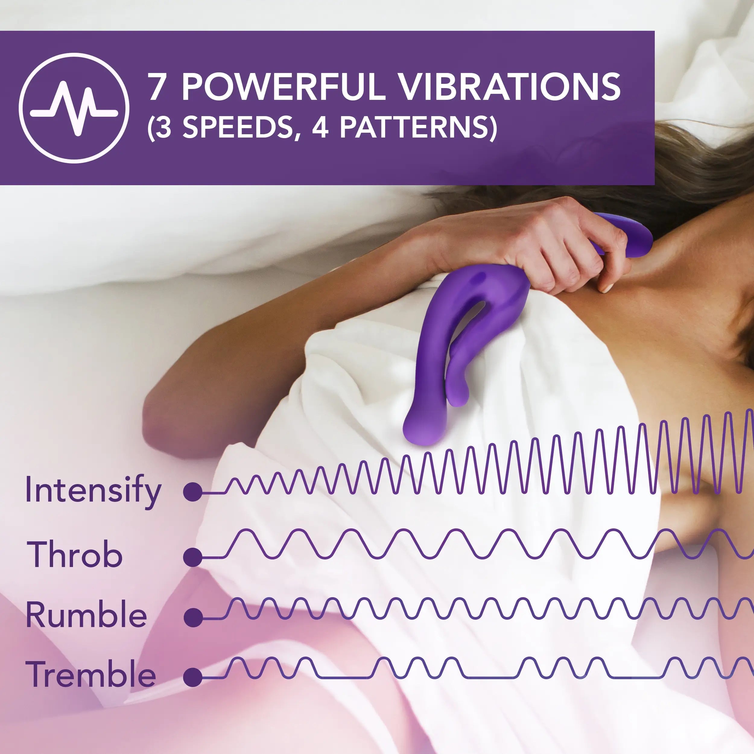 Wellness G Wave 11.5" Dual Motor G-Spot & Clitoral Pressure Massager - Waterproof & Rechargeable - SP BOUTIQUE