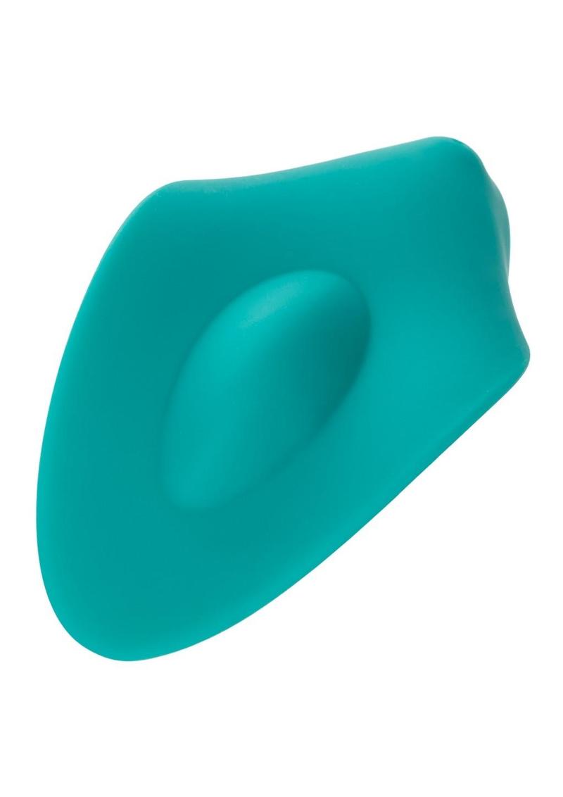 Pixies Hummer Rechargeable Silicone Finger Vibrator - Green - SP BOUTIQUE