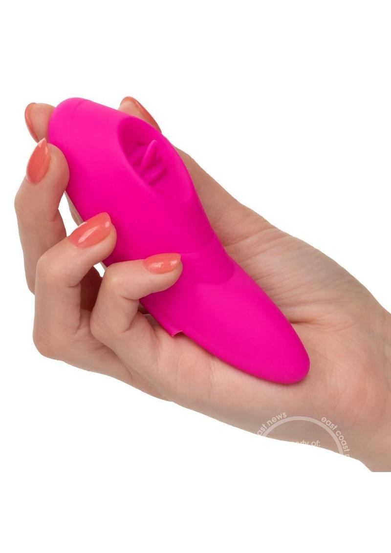 Lock-N-Play Remote Flicker Rechargeable Silicone Panty Teaser Panty Vibe - Pink - SP BOUTIQUE