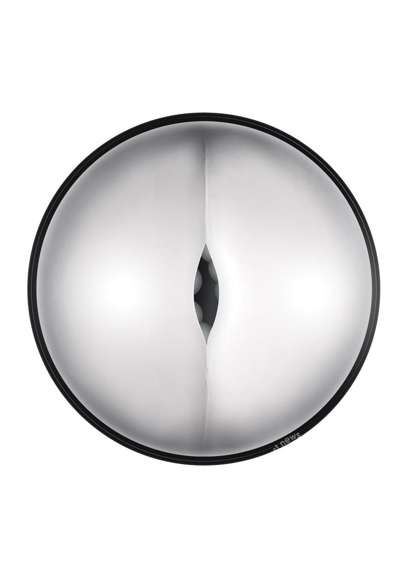 Gender X Message In A Bottle Rechargeable Thrusting Spinning Stroker - Black/Clear - SP BOUTIQUE