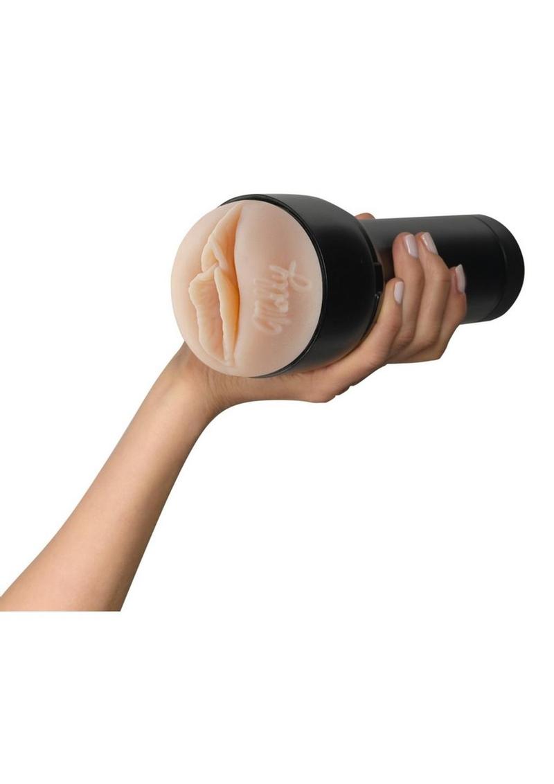 Kiiroo Feel Molly Stewart Stroker Interactive Masturbator - Pussy - Black/Vanilla - SP BOUTIQUE
