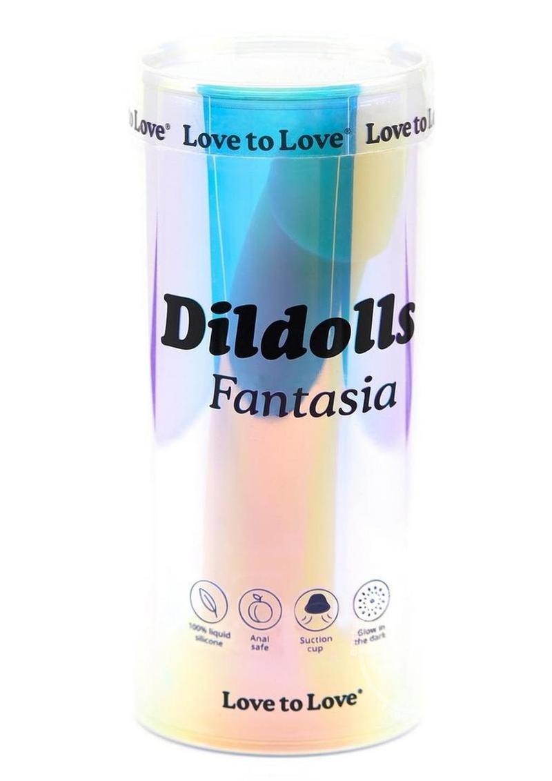 Dildolls Fantasia Silicone Dildo - Glow In The Dark - SP BOUTIQUE