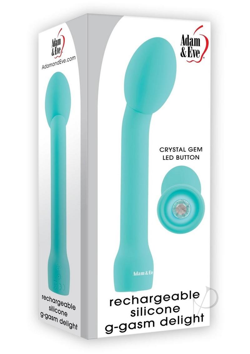 Adam & Eve 7" Rechargeable G-Spot Vibrator With 10 Functions & Waterproof Silicone Design - SP BOUTIQUE