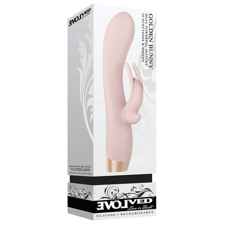 Evolved Golden Bunny Dual Motors 10 Function Sensuous69
