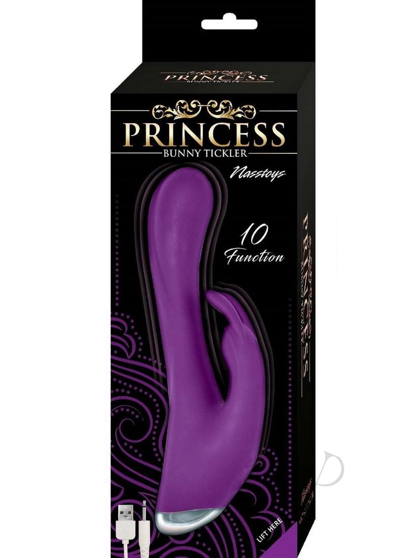 Princess Bunny Tickler Rechargeable Silicone Rabbit Vibrator - SP BOUTIQUE