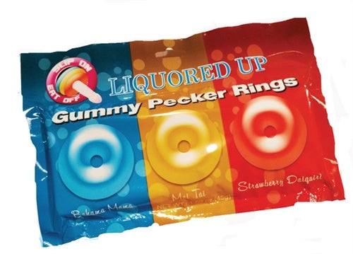 Liquored Up Gummy Pecker Rings - SP BOUTIQUE