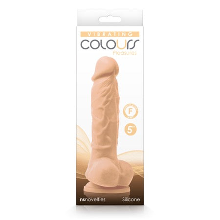 Colours Pleasures Vibrating 5" Dildo - SP BOUTIQUE