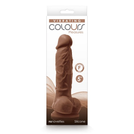 Colours Pleasures Vibrating 5" Dildo - SP BOUTIQUE