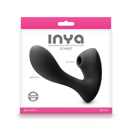 INYA Sonnet Suction Dual Stimulator Rechargeable - SP BOUTIQUE