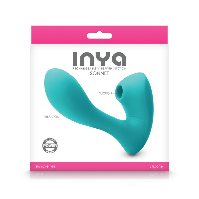 INYA Sonnet Suction Dual Stimulator Rechargeable - SP BOUTIQUE