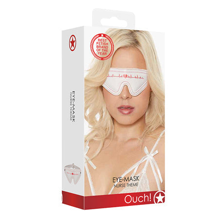 Ouch Eye Mask Nurse Theme White - SP BOUTIQUE