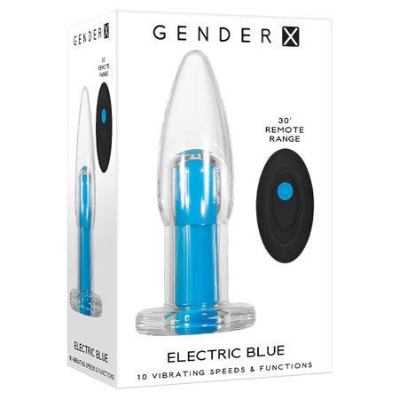 Gender X Electric Blue Rechargeable - SP BOUTIQUE