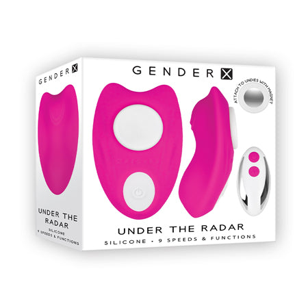 Gender X Under The Radar Underwear Vibrator Pink - SP BOUTIQUE