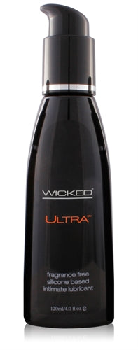 Wicked Ultra Fragrance-Free Silicone Lubricant - Long-Lasting, Vegan & Glycerin-Free Personal Care - SP BOUTIQUE