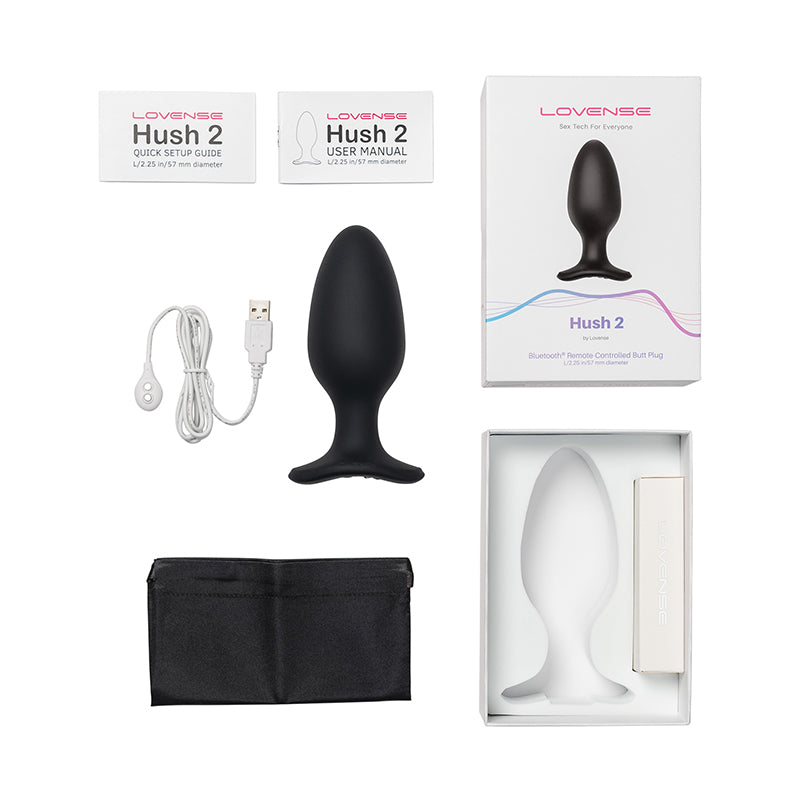 Lovense Hush 2 L Butt Plug - SP BOUTIQUE