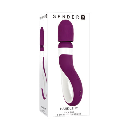 Gender X Handle It Wand Vibrator Silicone Rechargeable - SP BOUTIQUE