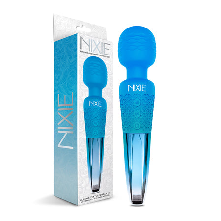 Nixie Rechargeable Wand Massager - 20 Vibration Functions, Waterproof & Ergonomic Design - SP BOUTIQUE