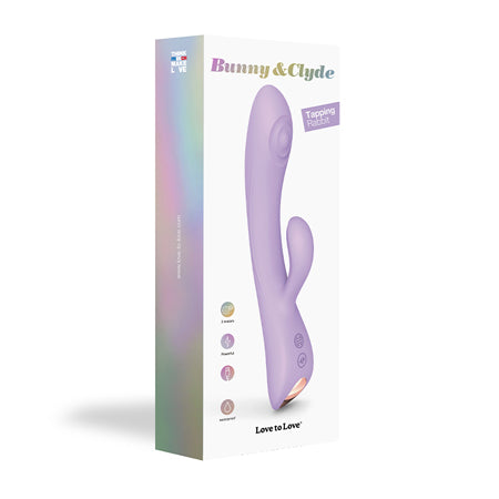 Love To Love Bunny & Clyde Dual Stimulator Viva Mauve - SP BOUTIQUE