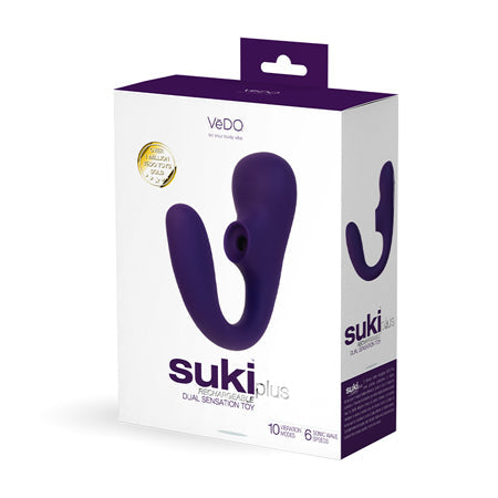 Vedo Suki Plus Rechargeable Dual Sonic Vibe - SP BOUTIQUE