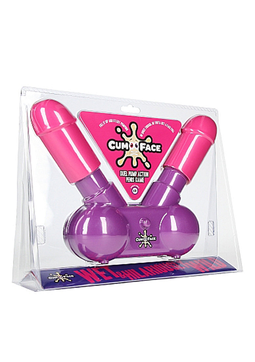 Cum Face Dual Pump Action Penis Game - SP BOUTIQUE