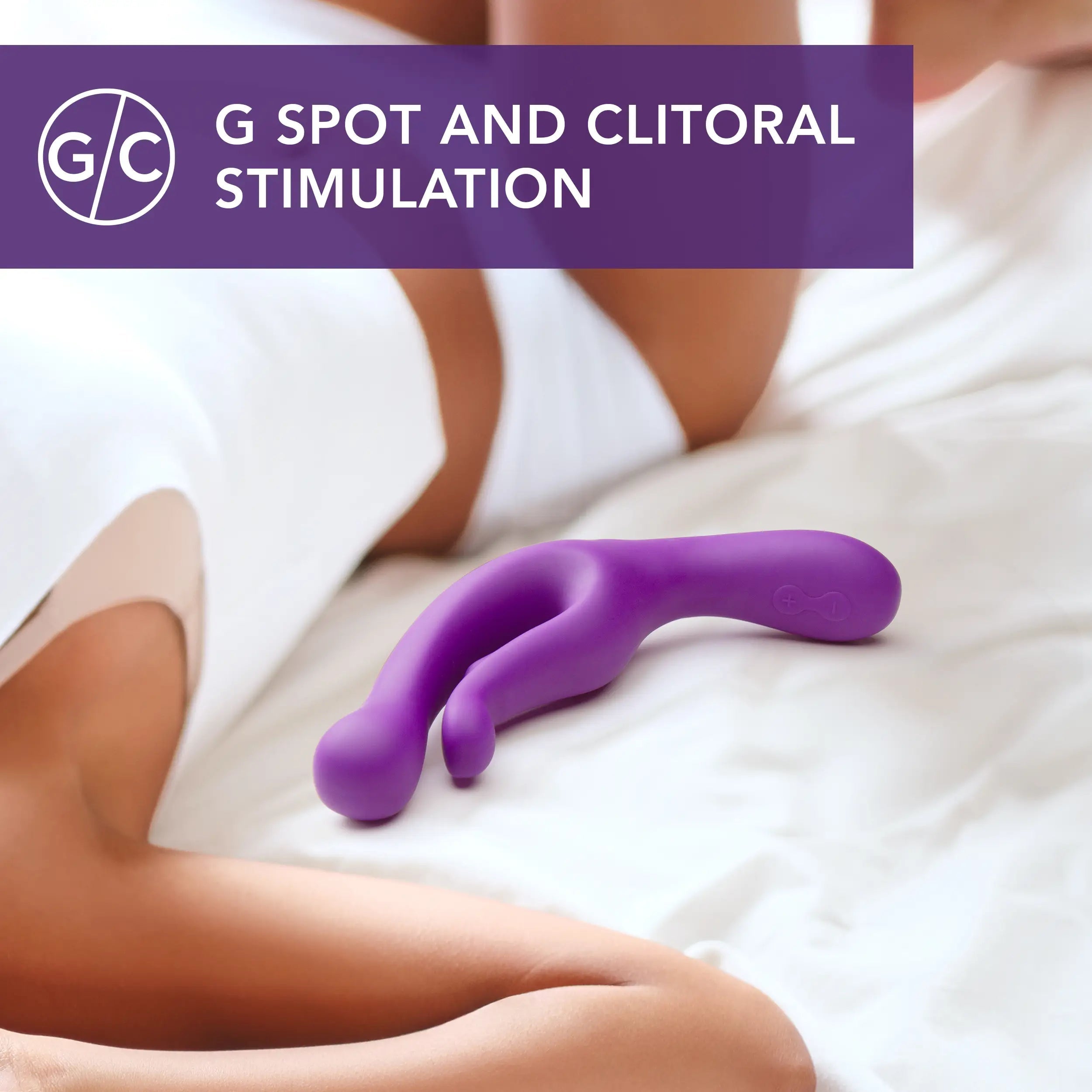 Wellness G Wave 11.5" Dual Motor G-Spot & Clitoral Pressure Massager - Waterproof & Rechargeable - SP BOUTIQUE