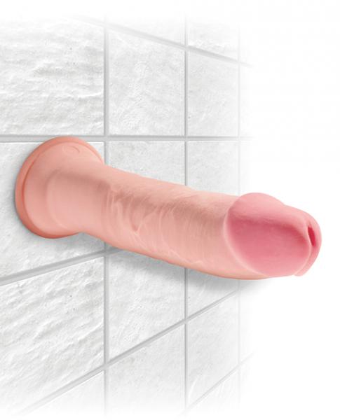 King Cock Triple Density 9 inches Cock Beige Dildo - SP BOUTIQUE