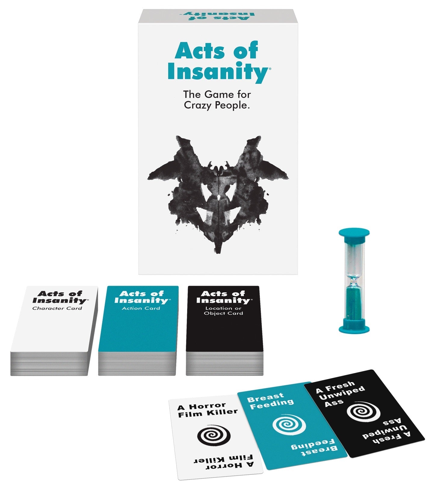 Acts of Insanity Raunchy Party Card Game for Adults - 4 to 12 Players, Fun Acting Challenges - SP BOUTIQUE