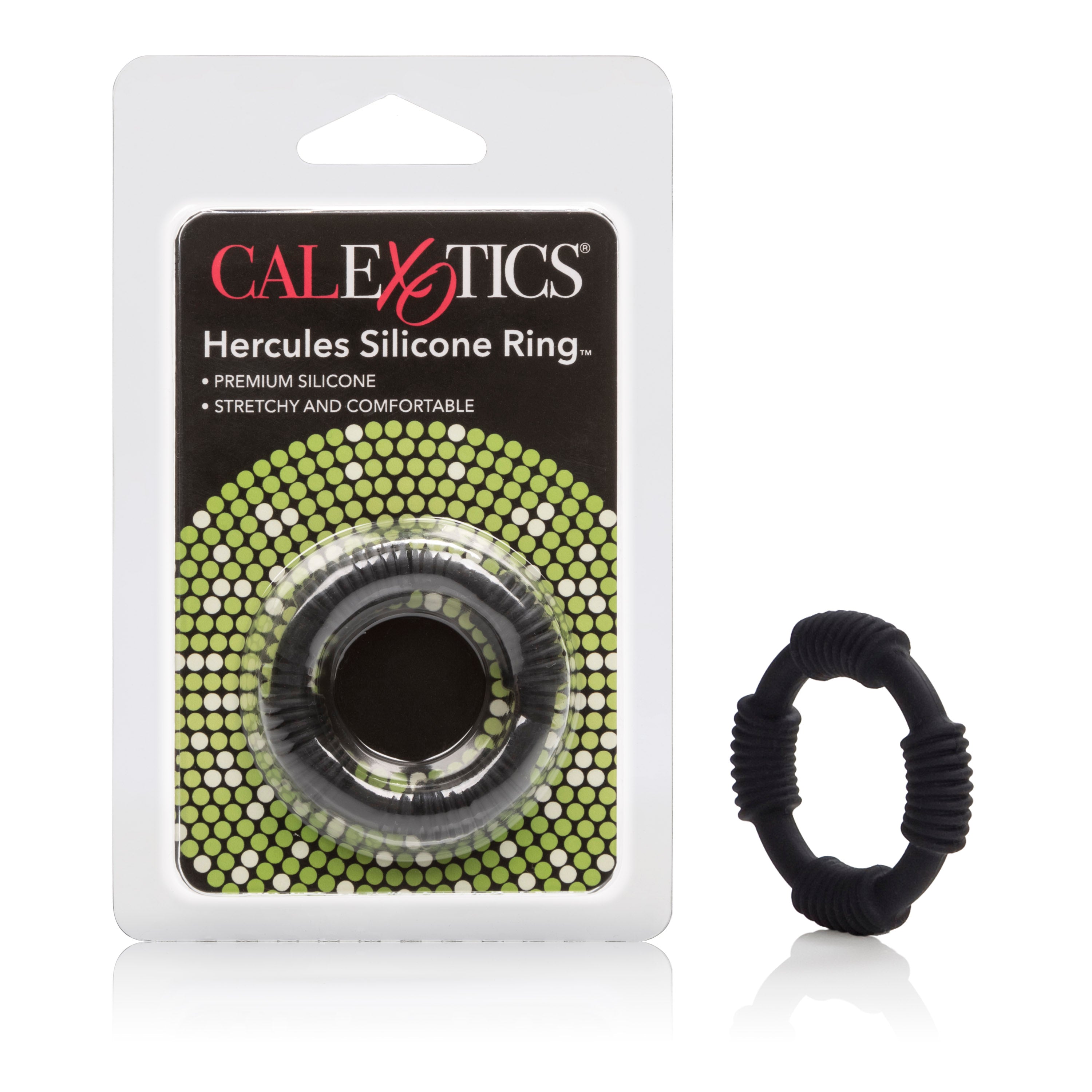Hercules Silicone Ring - Black - SP BOUTIQUE