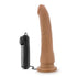 Dr. Skin - 8.5 Inch Vibrating Realistic Cock With Suction Cup - Mocha SP BOUTIQUE