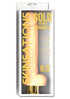 Skinsations Gold Bonanza 6.5in Vib Dildo SP BOUTIQUE