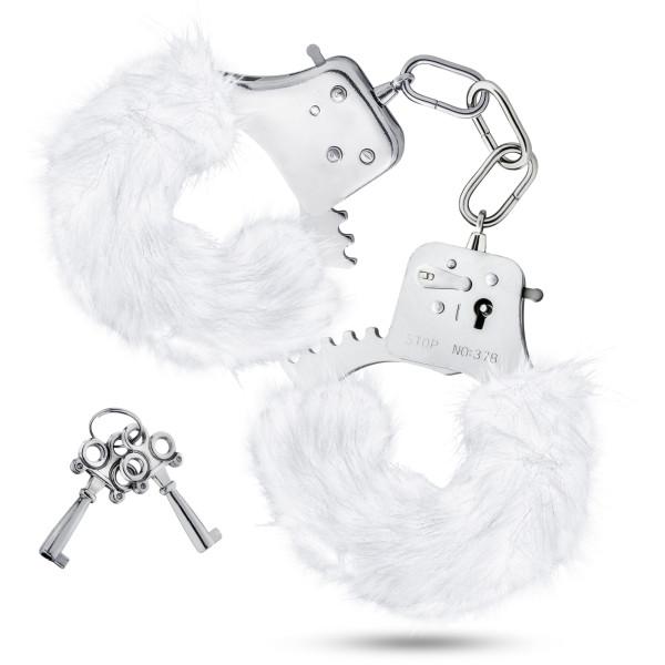 Temptasia Plush Fur Cuffs Handcuffs - SP BOUTIQUE