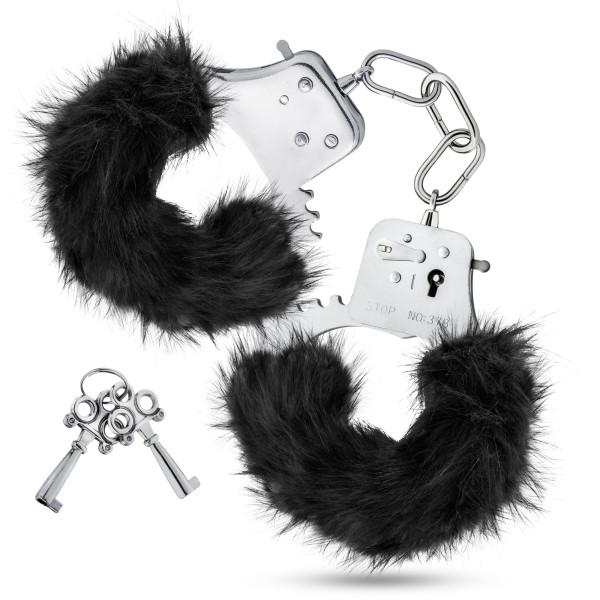 Temptasia Plush Fur Cuffs Handcuffs - SP BOUTIQUE