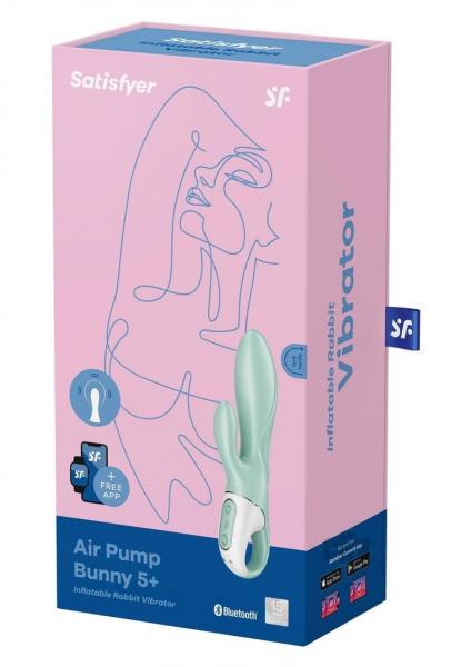 Satisfyer Air Pump Bunny 5+ Aqua - SP BOUTIQUE