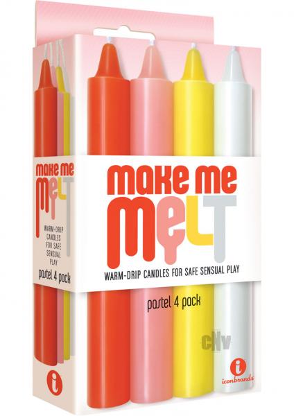 Make Me Melt Drip Candles 4 Pack - SP BOUTIQUE