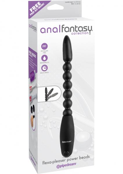Anal Fantasy Flexa-Pleaser Power Beads Black - SP BOUTIQUE