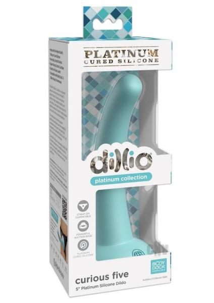 Dillio Platinum Curious Five Silicone Dildo - SP BOUTIQUE