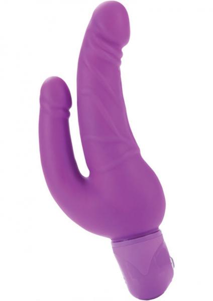Waterproof 3-Speed Vibrator - Flexible Dual Shaft Dong for Intense Pleasure & Body Safe Design - SP BOUTIQUE