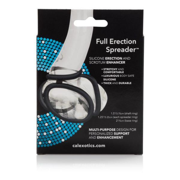 Full Erection Spreader Ring Black SP BOUTIQUE