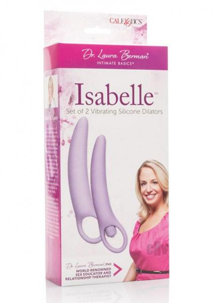 Dr Laura Berman Isabelle Set Of 2 Vibrating Silicone Dilators DR. LAURA BERMAN