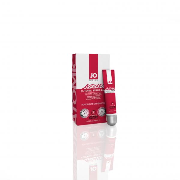 JO Atomic Clitoral Gel - Warming - Stimulant (Silicone-Based) - SP BOUTIQUE