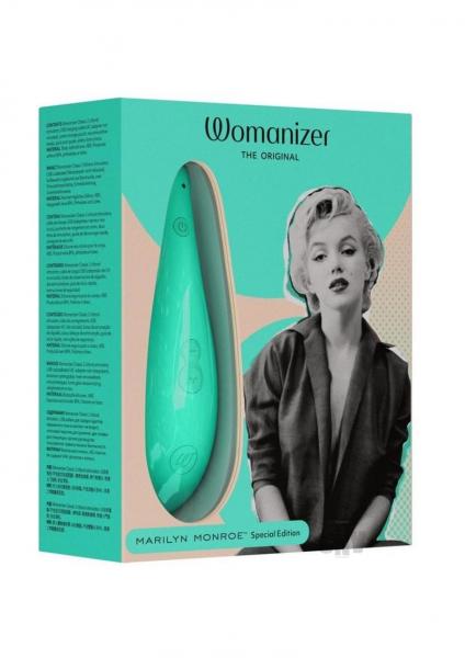 Womanizer Marilyn Monroe Special Edition - 10 Intensity Levels, Pleasure Air Technology, Afterglow - SP BOUTIQUE