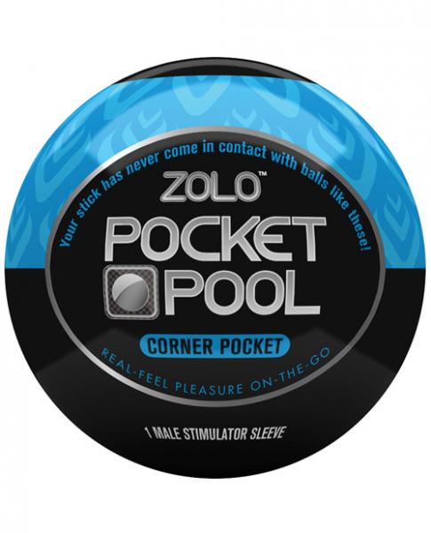 Zolo Pocket Pool Male Stimulator Sleeve - Compact Travel-Friendly Sensation for Instant Pleasure - SP BOUTIQUE
