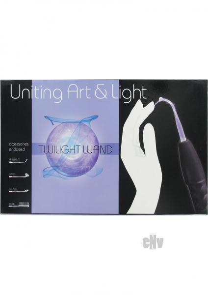 Zeus Twilight Wand - 4 Interchangeable Glass Attachments for Sensational Light & Stimulation - SP BOUTIQUE