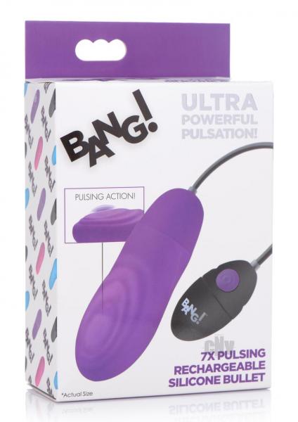 Bang 7x Pulsing Recharge Bullet - SP BOUTIQUE