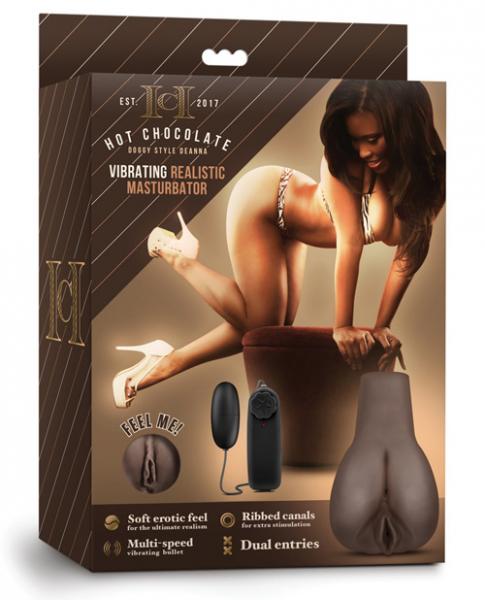 Hot Chocolate Doggy Style Deanna Realistic Masturbator Brown - SP BOUTIQUE
