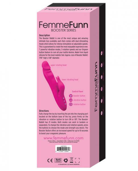 Femmefunn Booster Rabbit Vibrator - SP BOUTIQUE