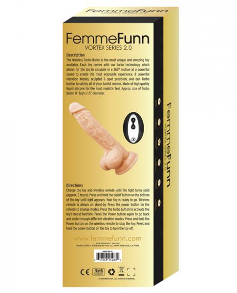 Femmefunn Wireless Turbo Baller 2.0 Vibrator - SP BOUTIQUE