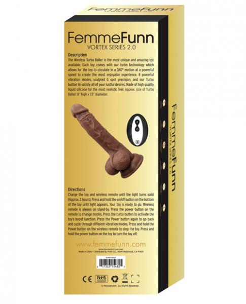 Femmefunn Wireless Turbo Baller 2.0 Vibrator - SP BOUTIQUE