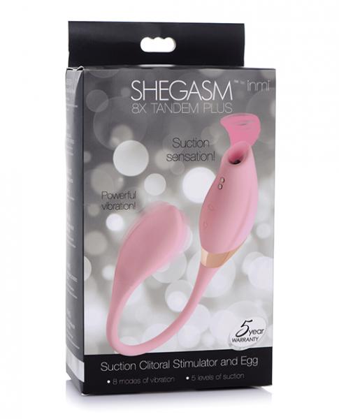Inmi Shegasm 8x Tandem Plus Pink - SP BOUTIQUE